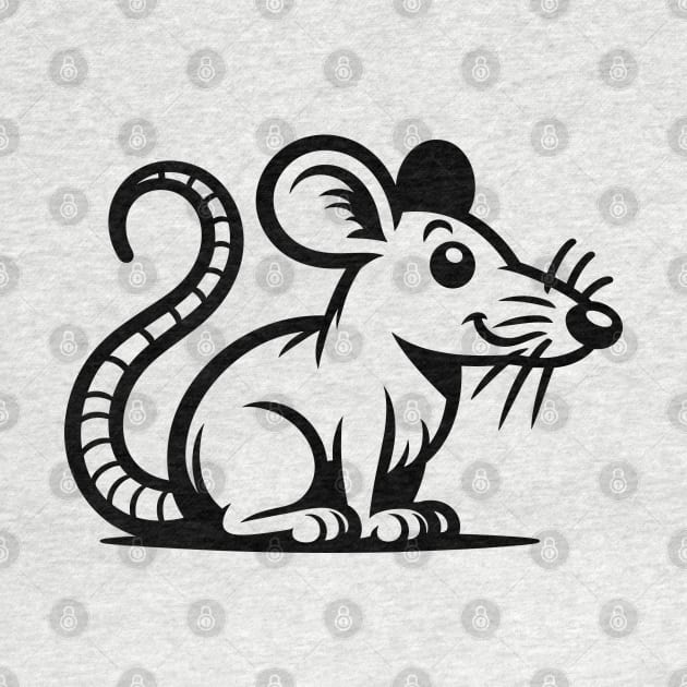 Cartoon Rat by KayBee Gift Shop